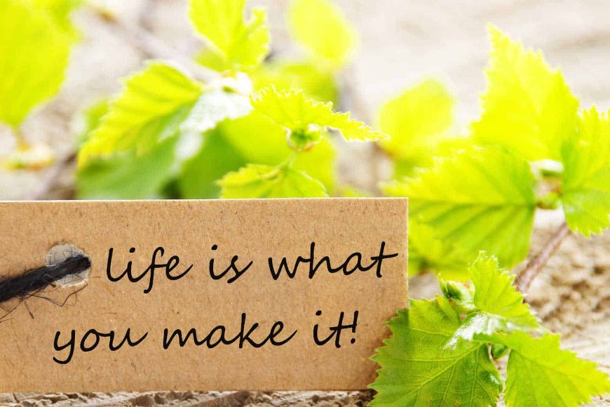 Positive Gedanken finden